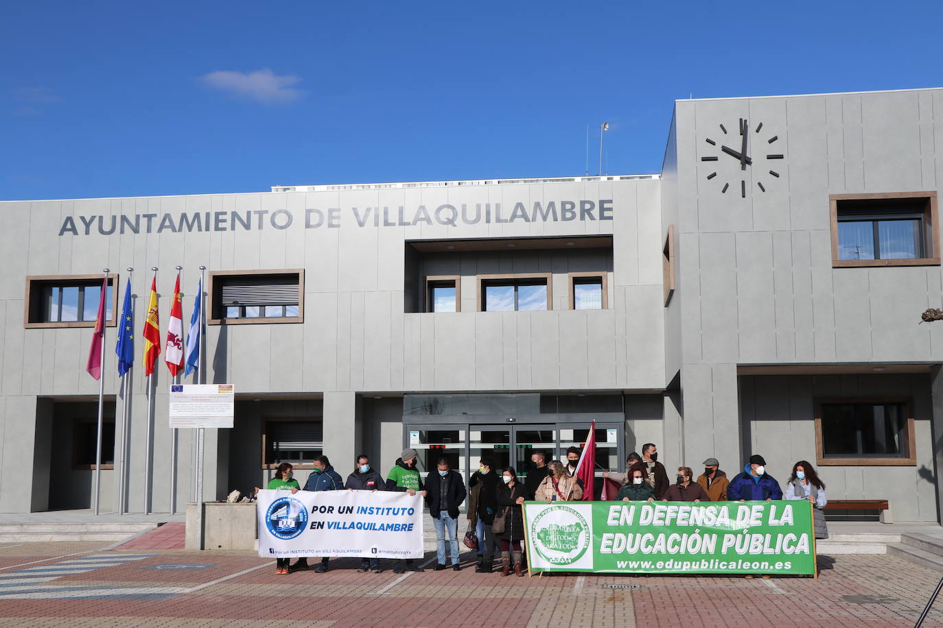 La plataforma Por un instituto en Villaquilambre convoca una nueva concentración de protesta para reclamar esa infraestructura