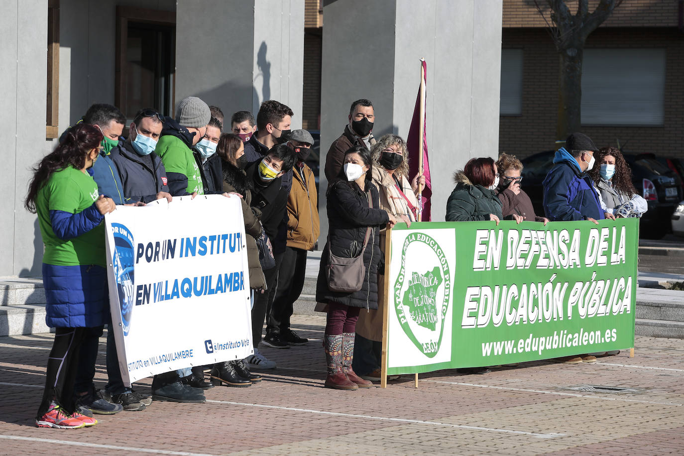 La plataforma Por un instituto en Villaquilambre convoca una nueva concentración de protesta para reclamar esa infraestructura