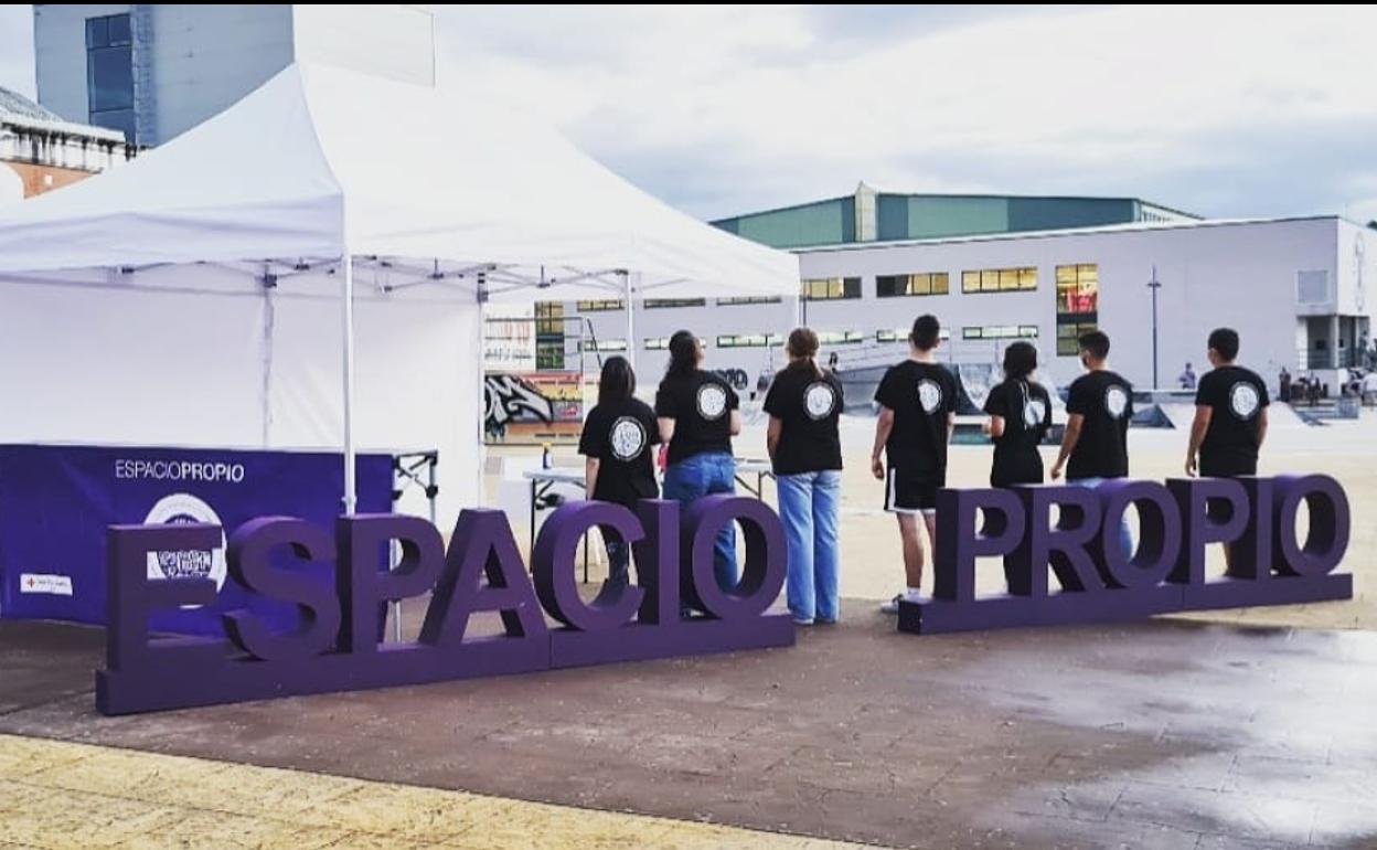'Espacio Propio' de Cruz Roja en la Universidad de León.