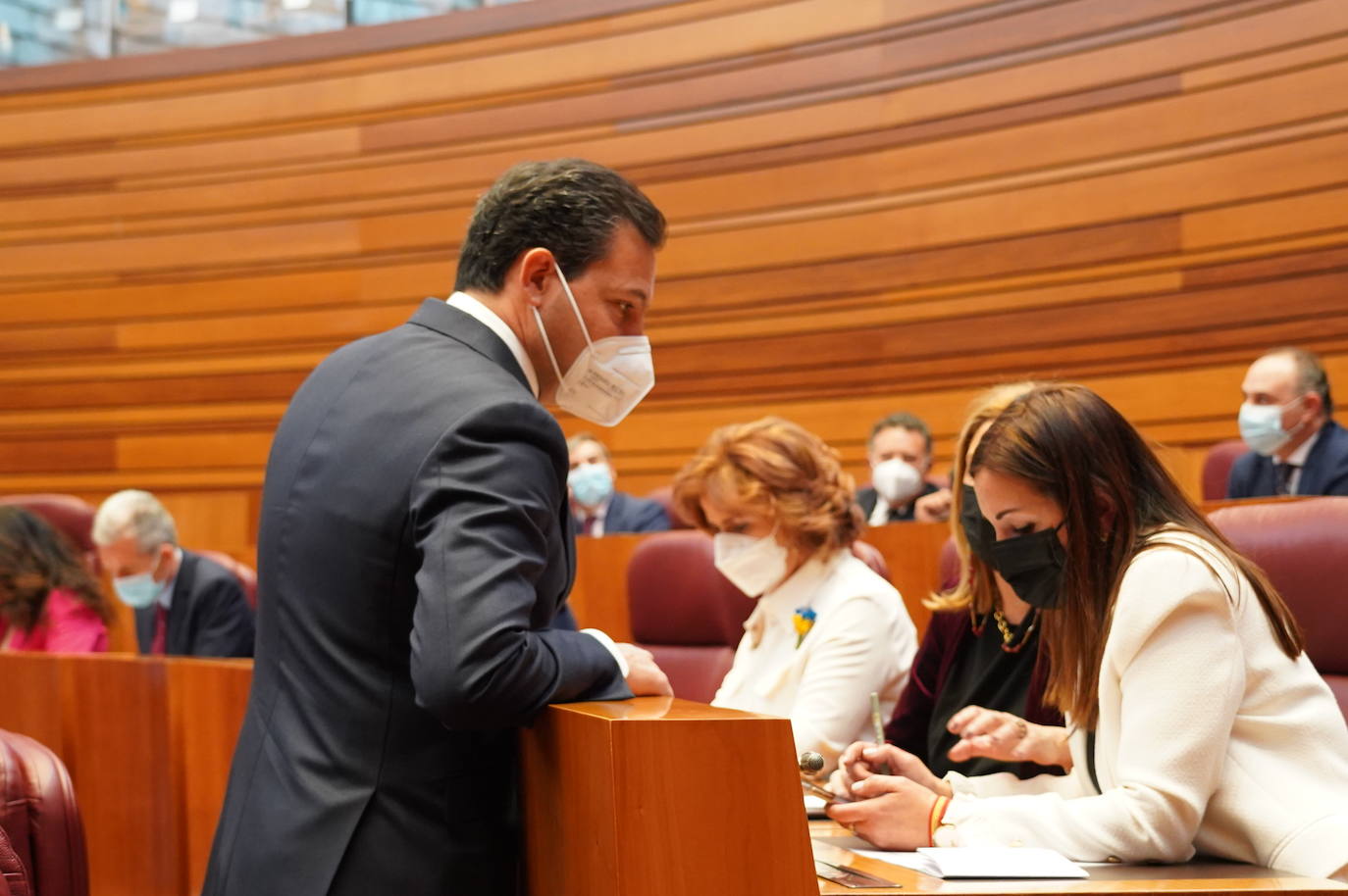 Pleno de constitución de las Cortes de Castilla y León