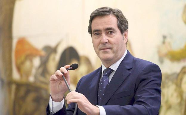 Antonio Garamendi, presidente de la CEOE.