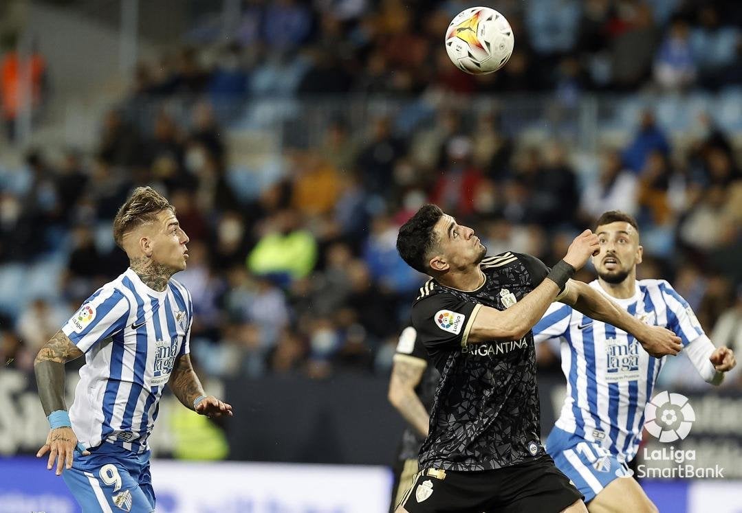 Málaga y Ponferradina firman la tablas en su duelo de la Liga Smartbank.