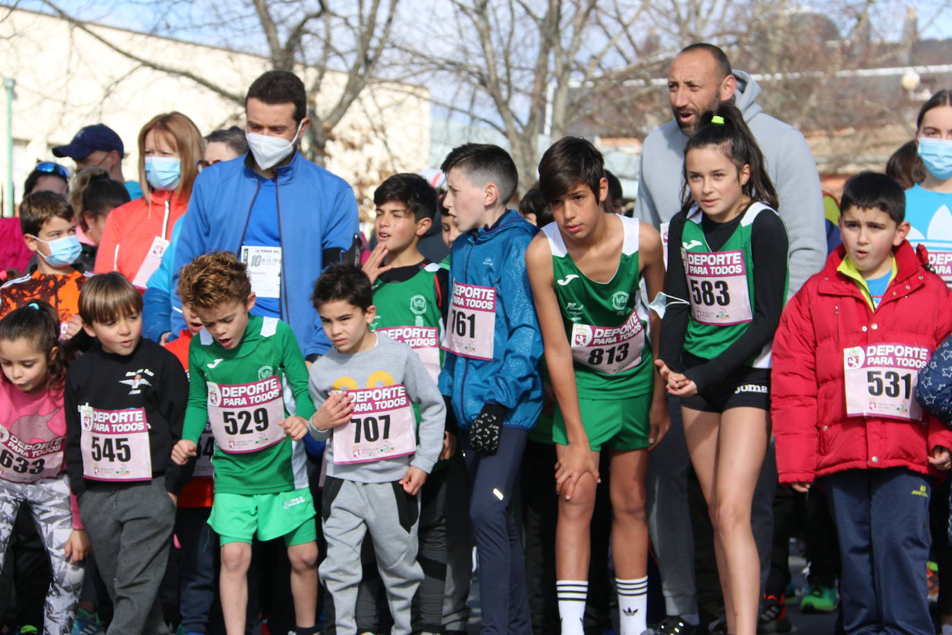 Ofrecemos una amplia galería con los corredores que participaron en esta marcha popular del alfoz de León.