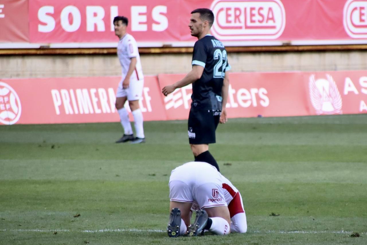 El conjunto leonés se medía a los riojanos en el Reino de León en una nueva jornada de la Primera División RFEF.