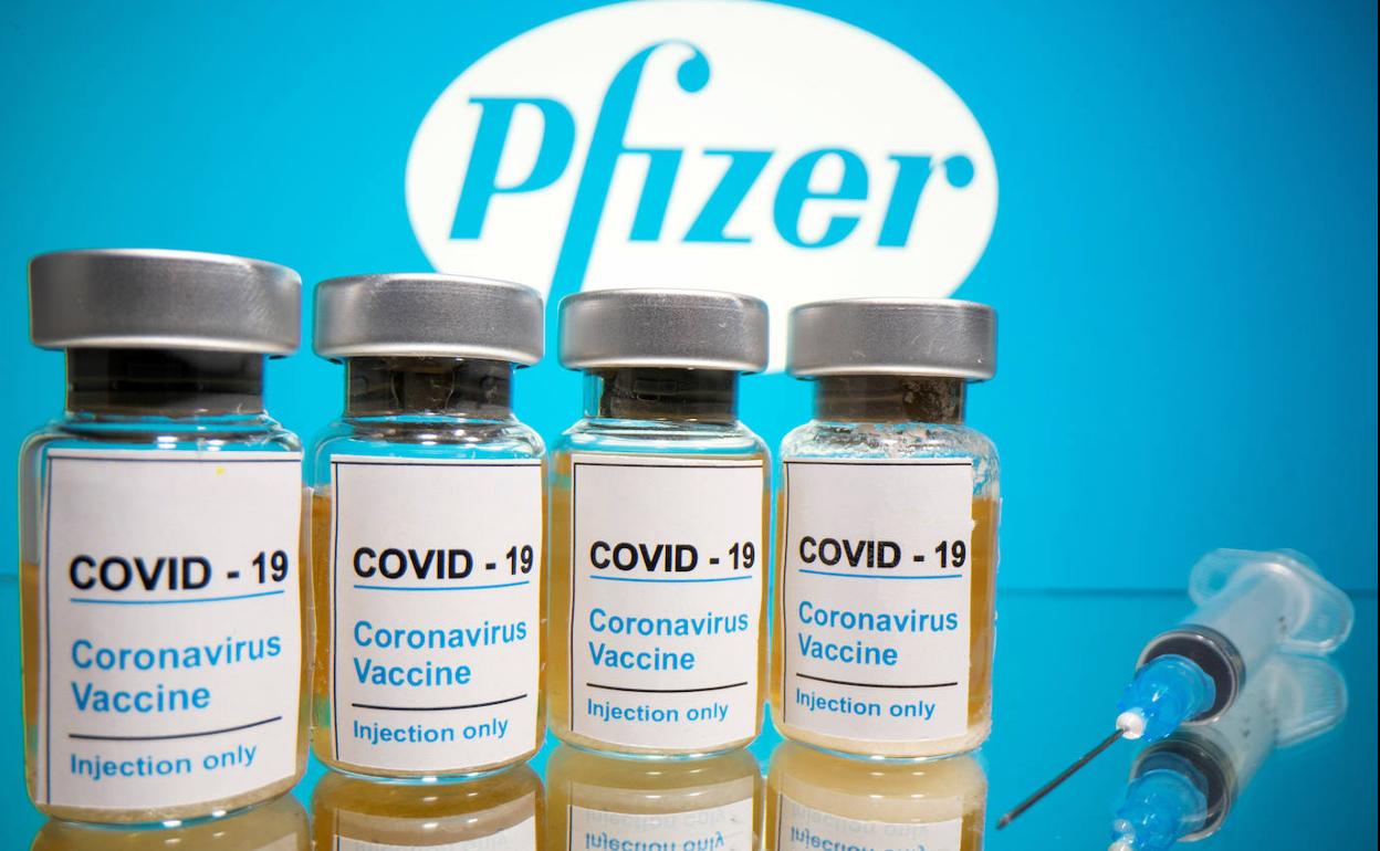 Vacuna de Pfizer contra la covid-19.