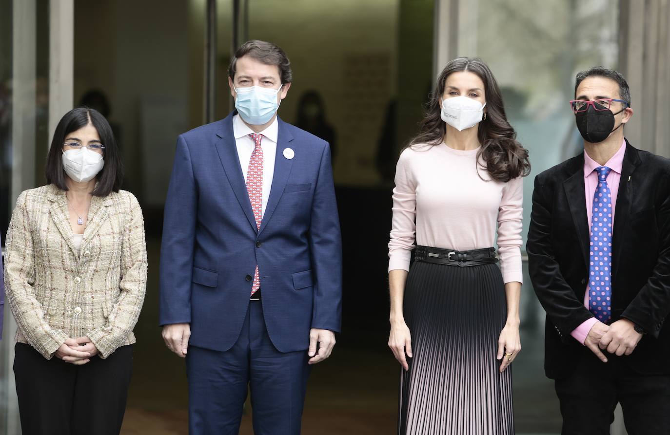 Doña Letizia preside la celebración del Día Mundial de Enfermedades Raras en León