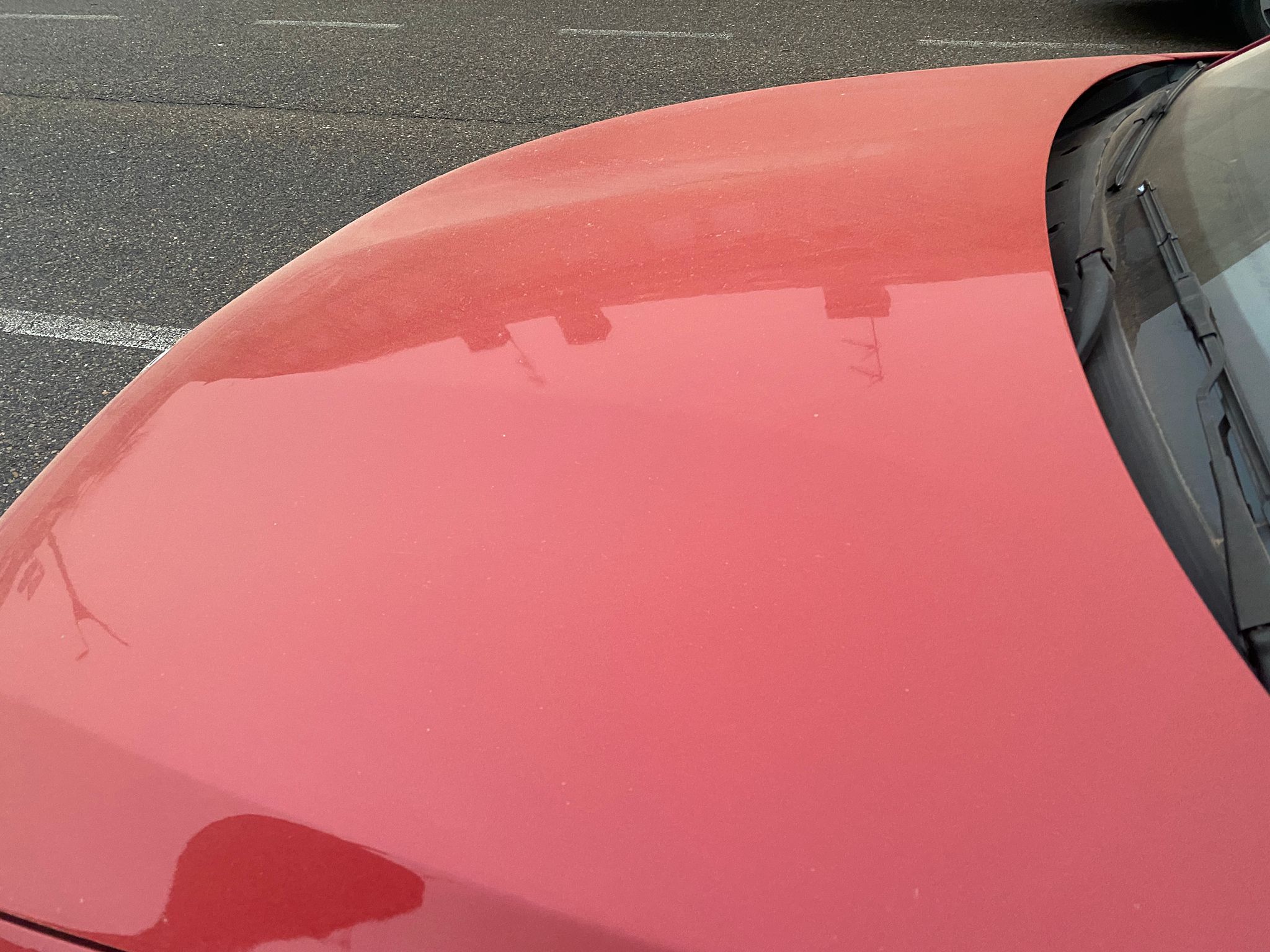 Los coches han amanecido cubiertos de arena rojiza en un fenómeno poco común en estas latitudes y que subirá la temperatura a los 20 grados.