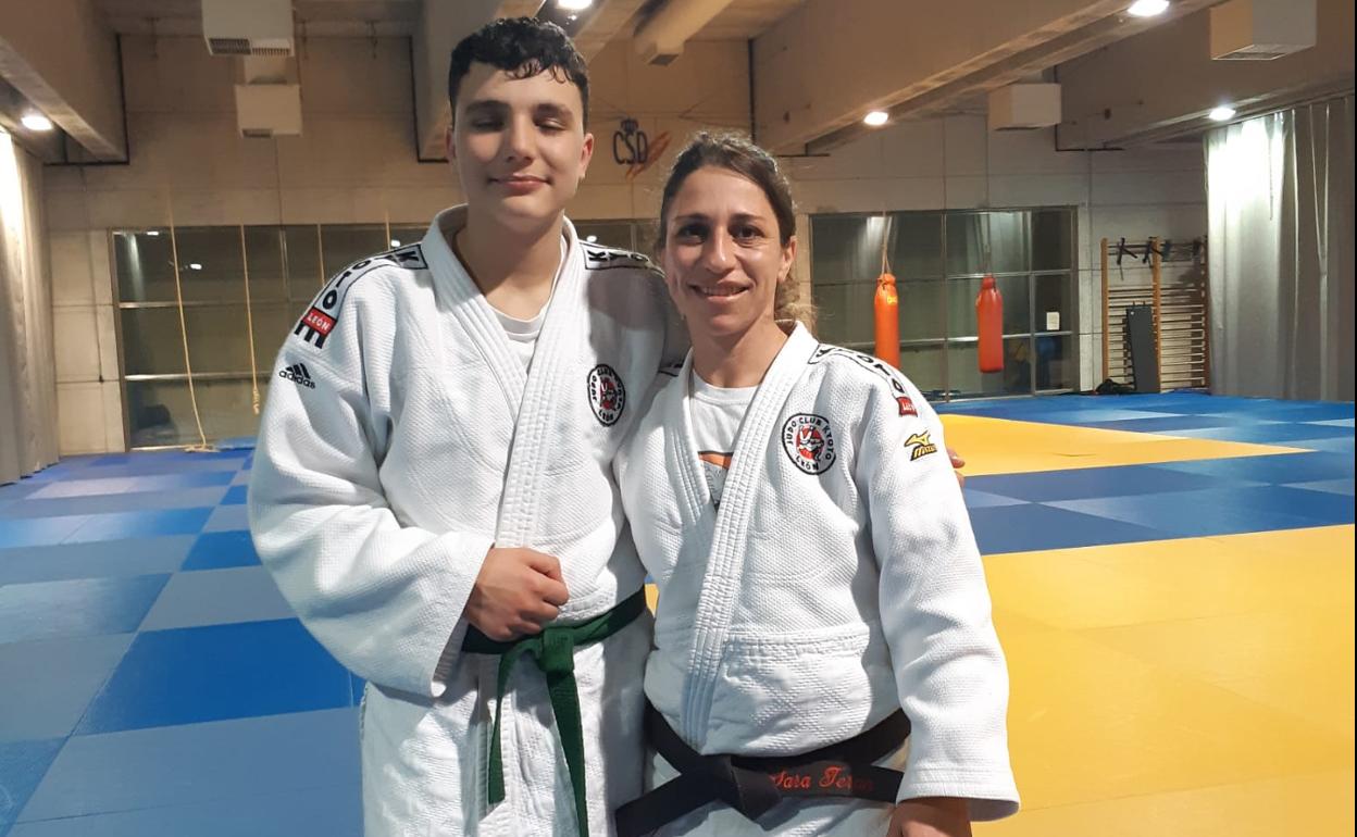 Hugo Fidalgo, en la concentración de jóvenes promesas de Madrid.