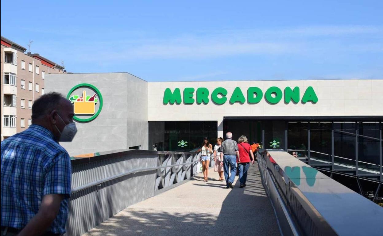 Una tienda de Mercadona,. 