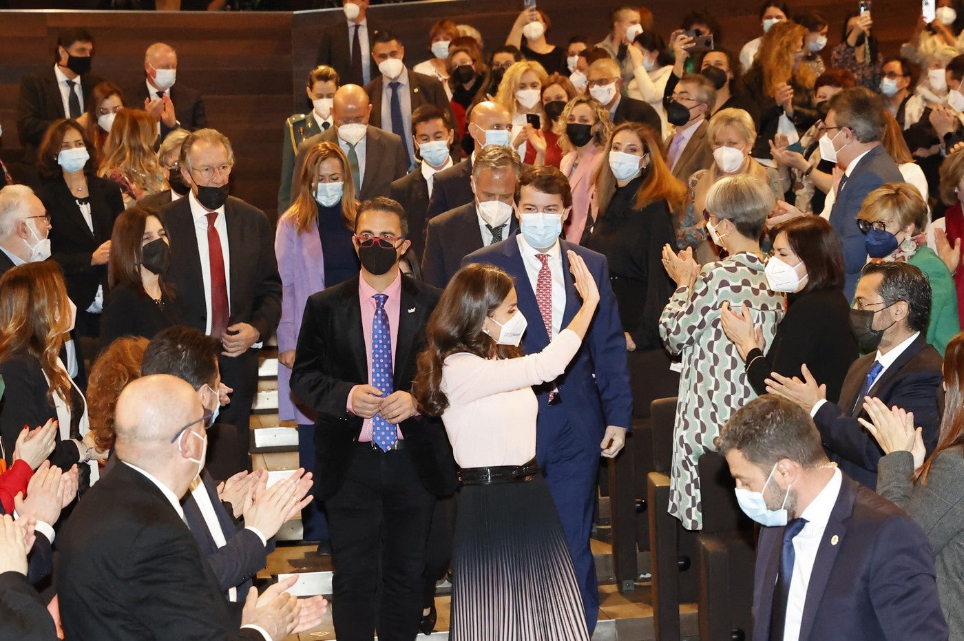 Doña Letizia preside la celebración del Día Mundial de Enfermedades Raras en León