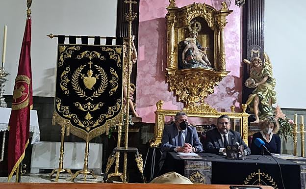 Presentación de los actos conmemorativos del 30 aniversario de la Agrupación Musical de Nuestra Señora de las Angustias y Soledad.