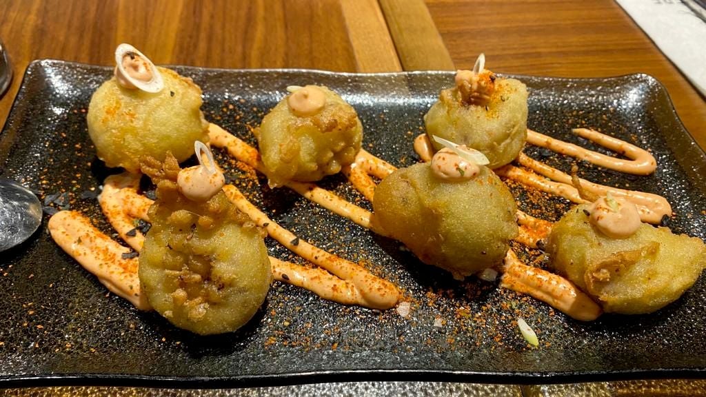 Uno de los platos de la carta de Lumière. 