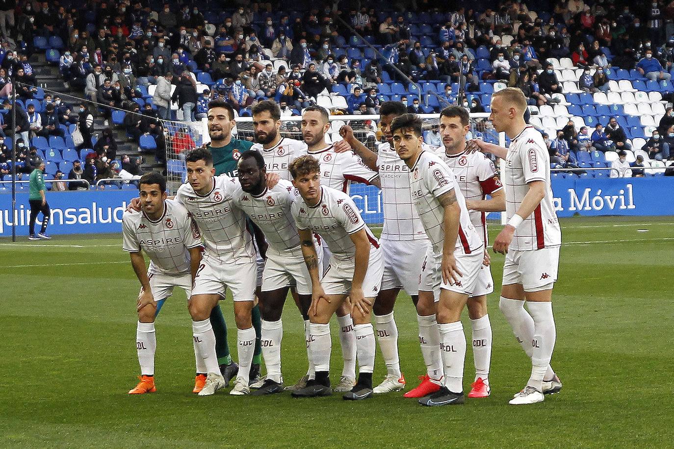 El equipo leonés cae ante el Deportivo por 2-1