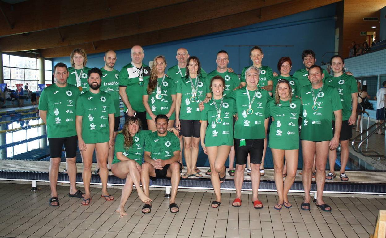 La Venatoria, undécima en el Campeonato Territorial de Natación