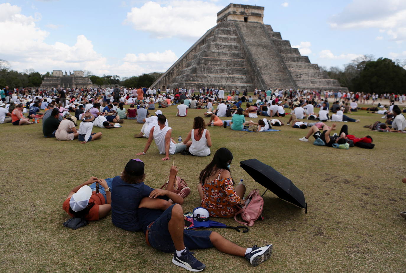 Fotos: El equinoccio de primavera en Chichén Itzá