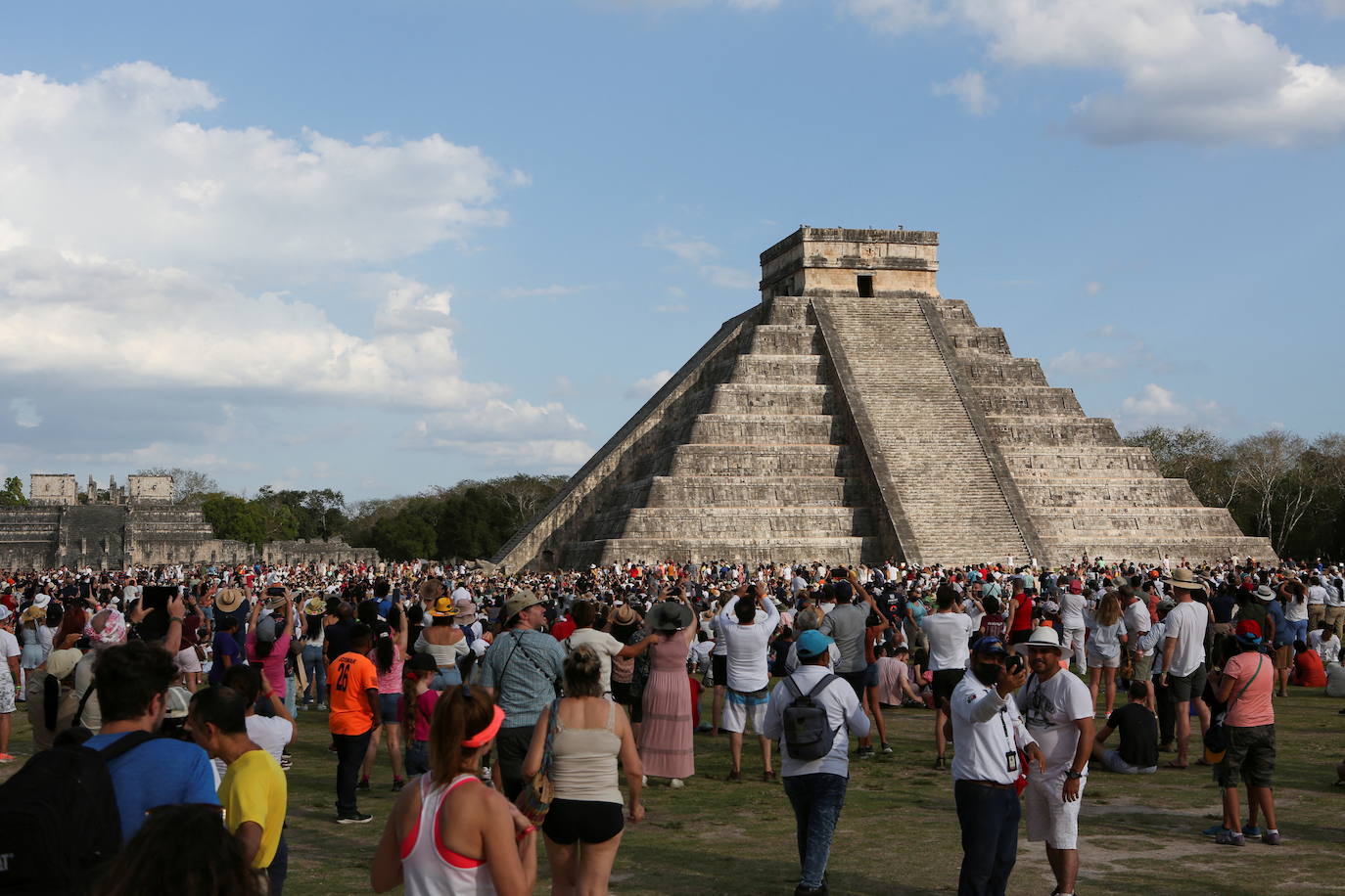 Fotos: El equinoccio de primavera en Chichén Itzá
