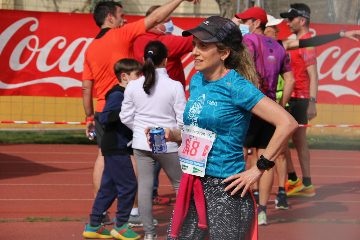 Fotos: Llegada a meta de la Media Maratón