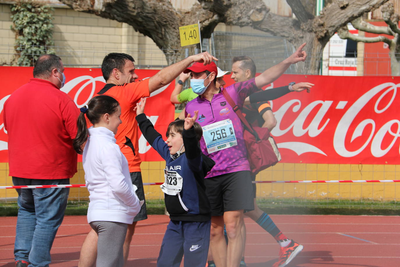 Fotos: Llegada a meta de la Media Maratón