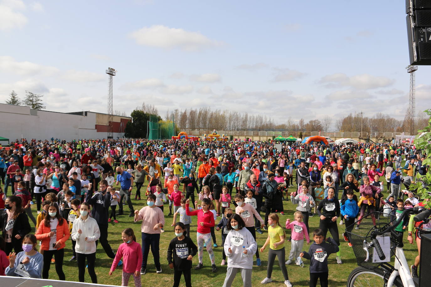 Fotos: Llegada a meta de la Media Maratón