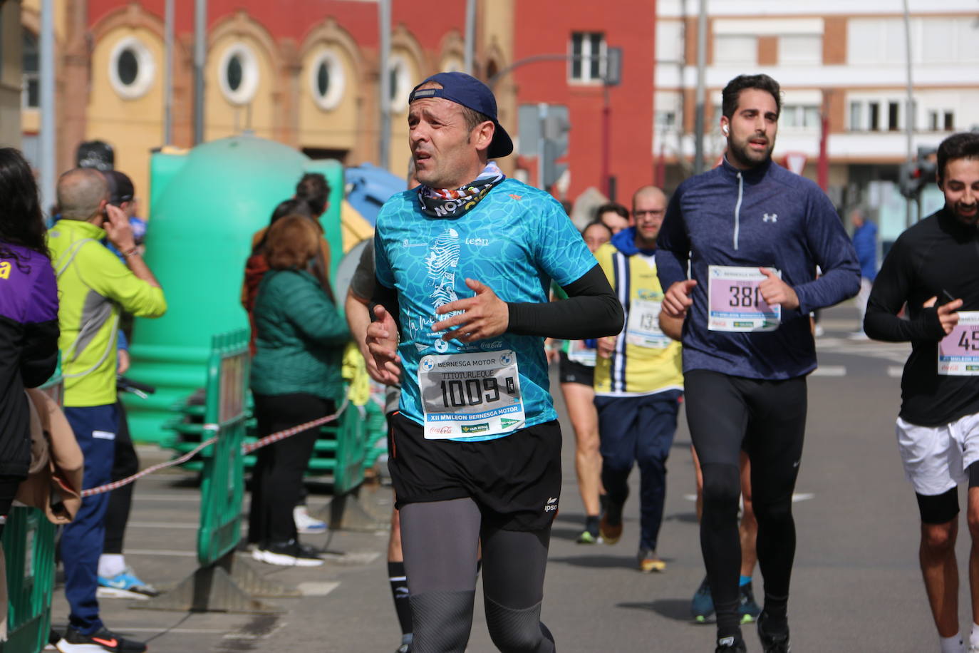 Fotos: Llegada a meta de la Media Maratón