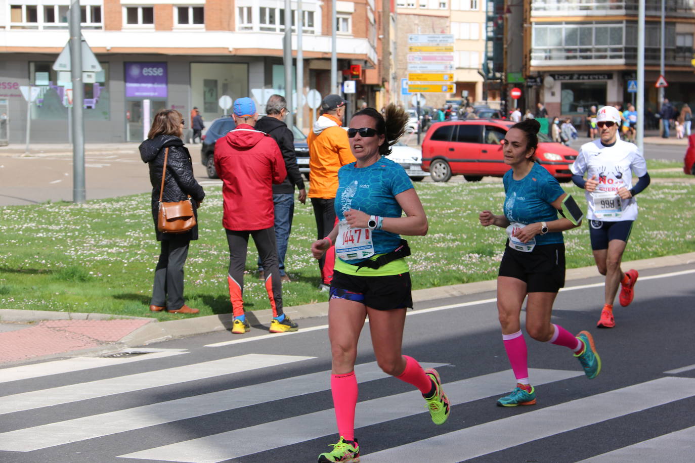 Fotos: Llegada a meta de la Media Maratón