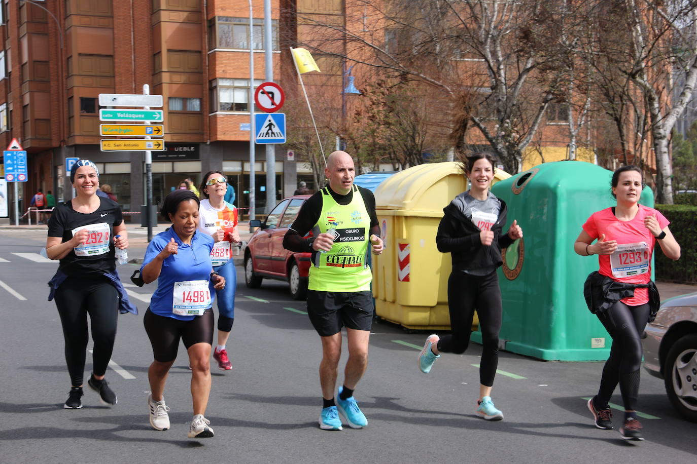 Fotos: Llegada a meta de la Media Maratón