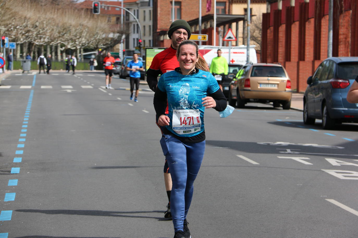 Fotos: Llegada a meta de la Media Maratón