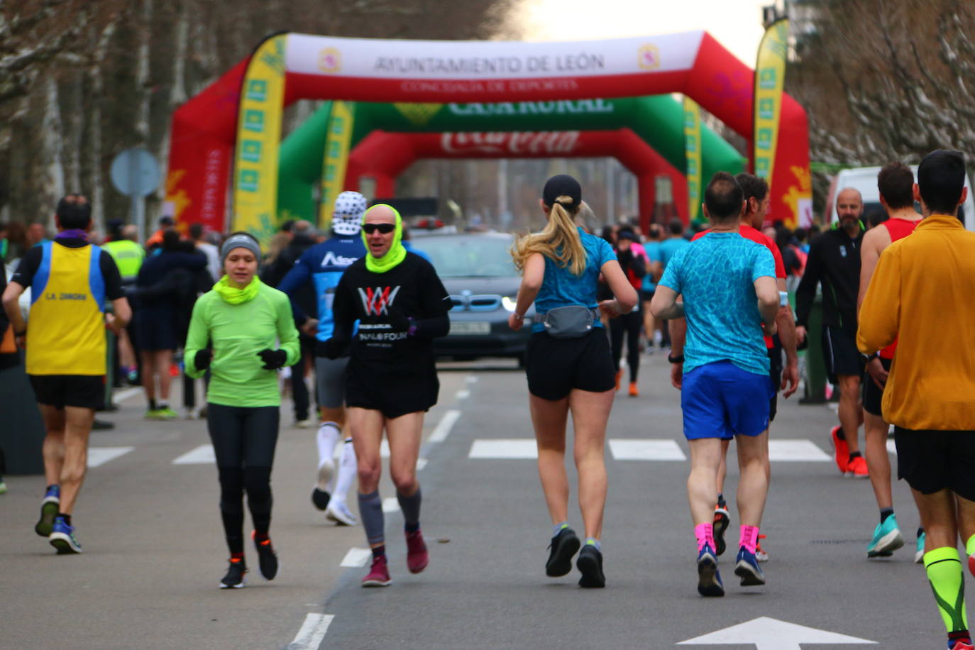 Fotos: Salida de la Media Maratón