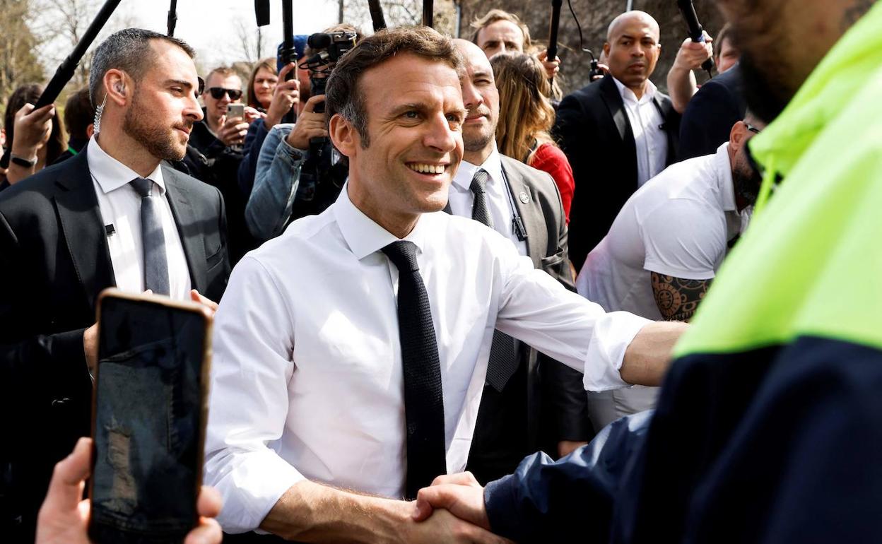 El presidente de Francia, Emmanuel Macron. 