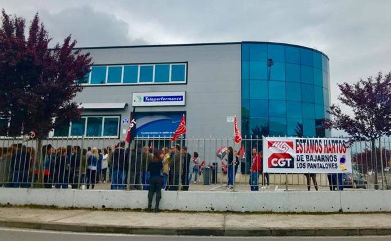 Planta de Teleperfomance en Ponferrada.