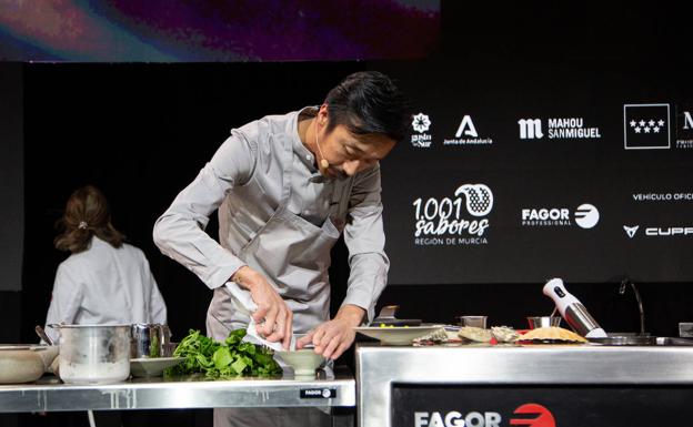 Atsushi Tanaka, en Madrid Fusión Alimentos de España. 