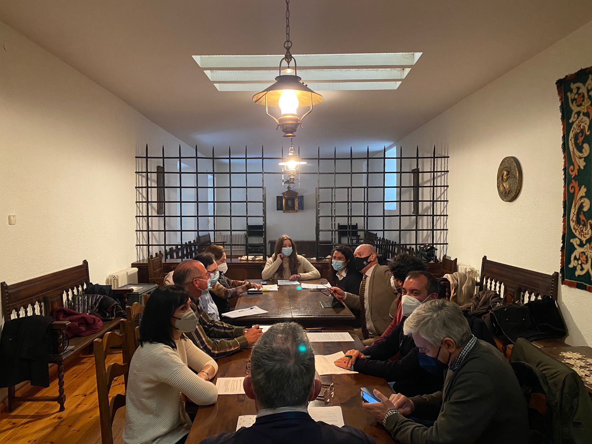 La Comisión Territorial de Patrimonio Cultural, celebrada de manera presencial en el Monasterio de Santa María en Carrizo de la Ribera