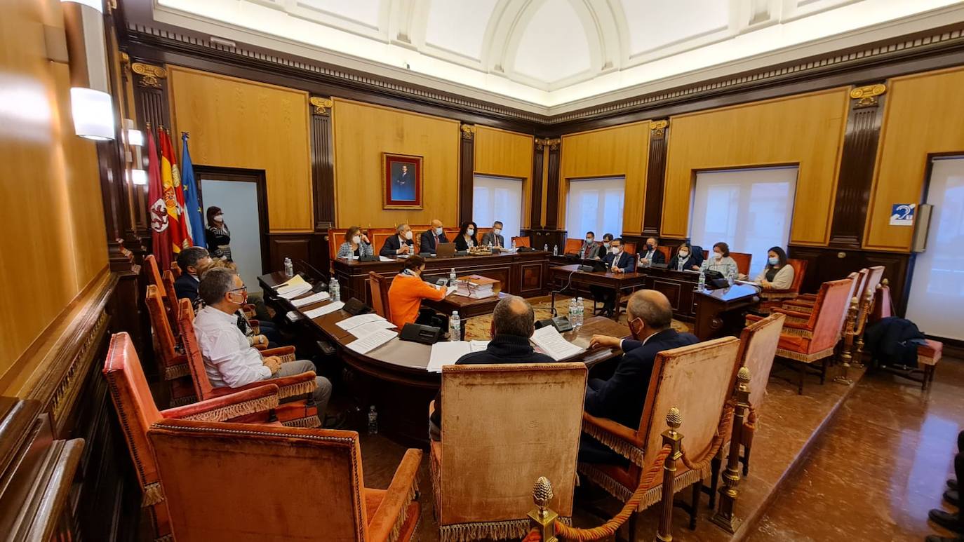 Pleno ordinario del Ayuntamiento de León del mes de marzo. 