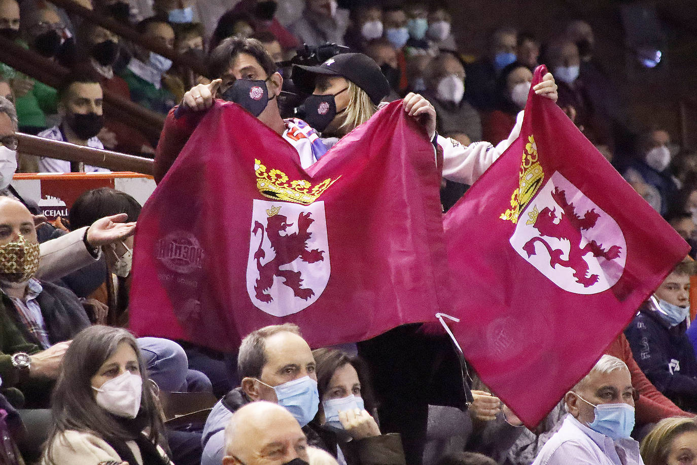 El conjunto leonés sigue con su tendencia al alza y gana a Incarlopsa Cuenca en el Palacio