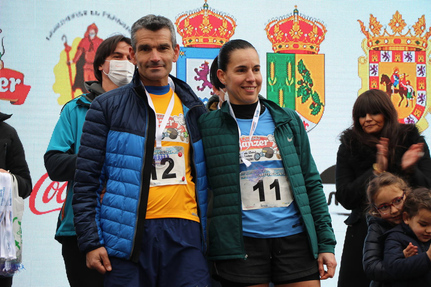 Individuales, por parejas, mixtos y por equipos, éstos son los ganadores de la III edición de la Carrera de las Empresas organizada por Leonoticias.