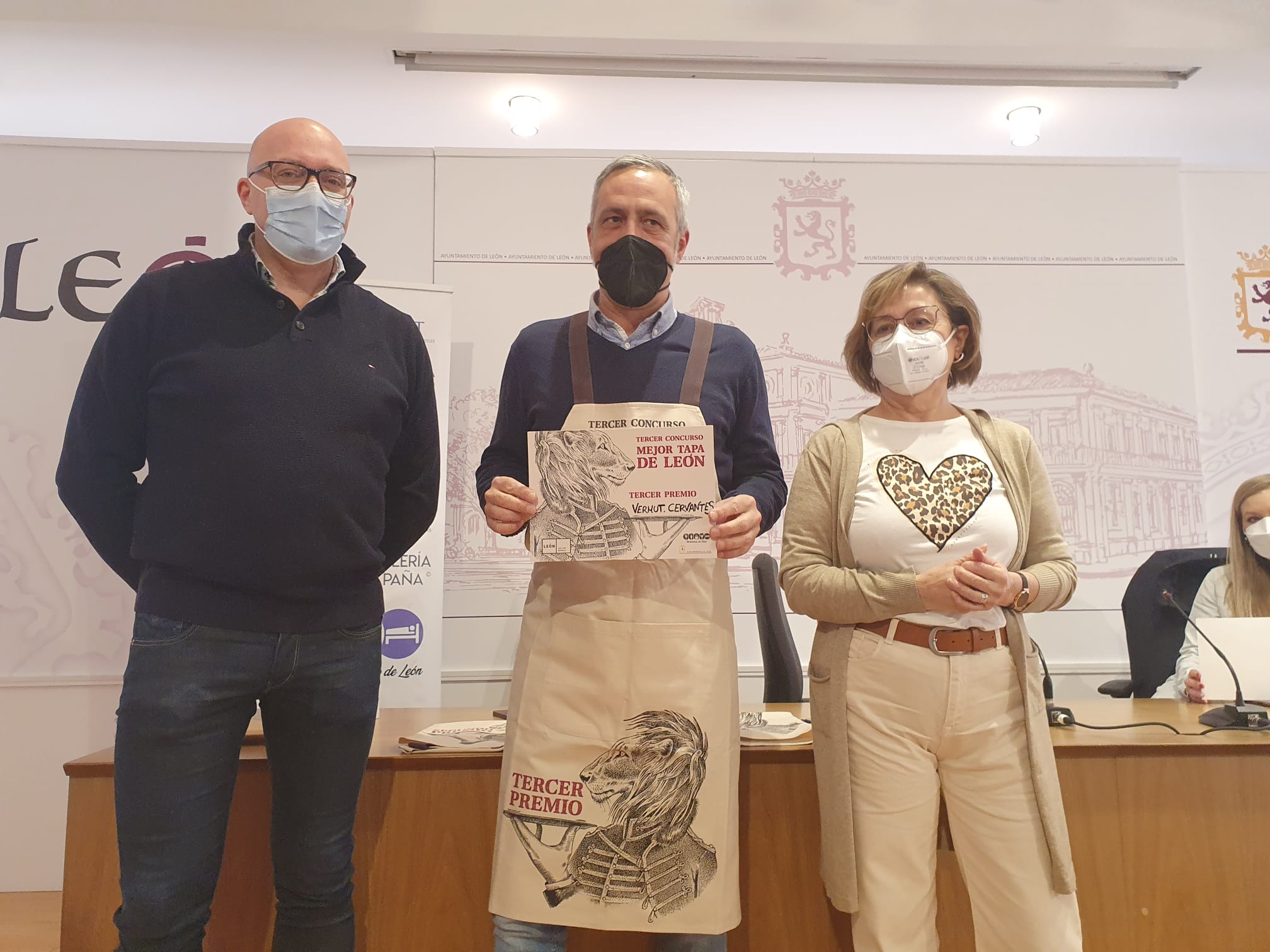 El III Concurso a la Mejor Tapa de León que se ha celebrado del 17 al 27 de marzo ha entregado sus premios este lunes, 4 d abril 