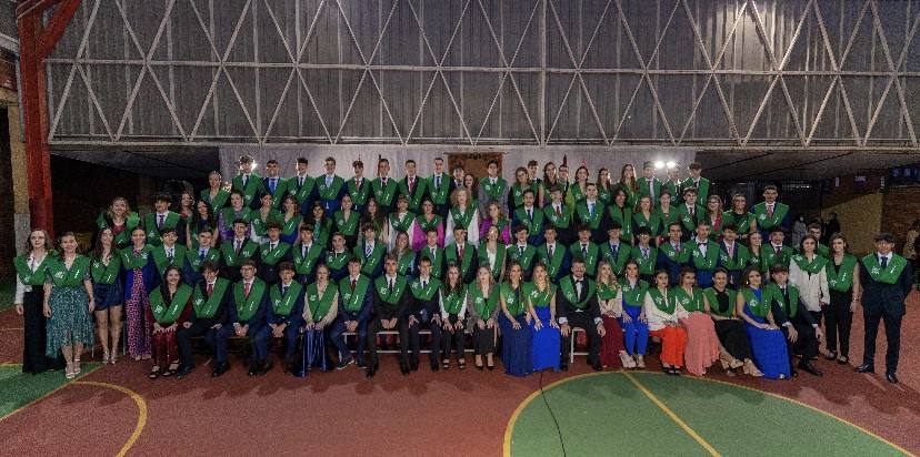 Graduación de los alumnos de Bachillerato del centro educativo Leonés, ubicado en la capital. 