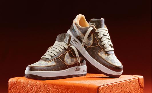 Nike Air Force 1 de Louis Vuitton, firmada por Virgil Abloh