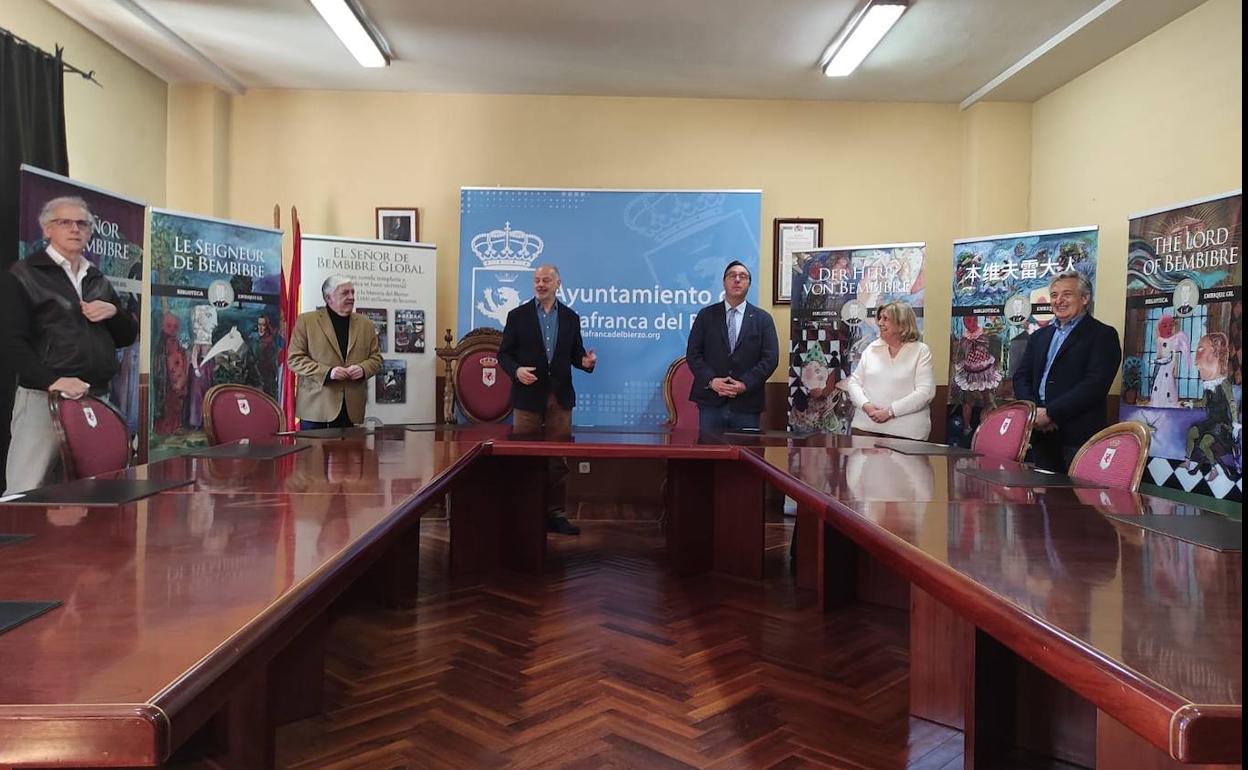 Reunión del patronato en Villafranca del Bierzo.