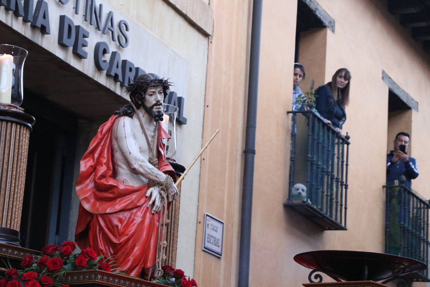 Imagen de la procesión de la Cofradía de Nuestro Señor Jesús de la Redención. 
