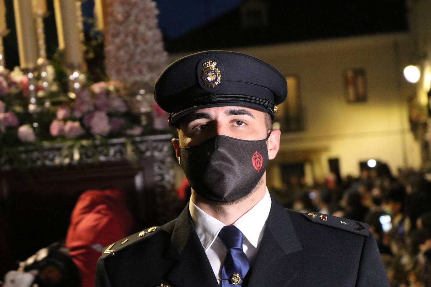 Imagen de la procesión de la Cofradía de Nuestro Señor Jesús de la Redención. 