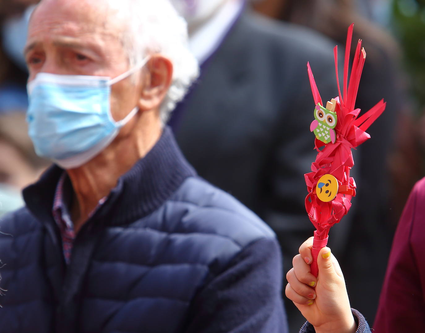 Ponferrada volvió, tras dos años de parón, a cumplir con la tradición del Domingo de Ramos.