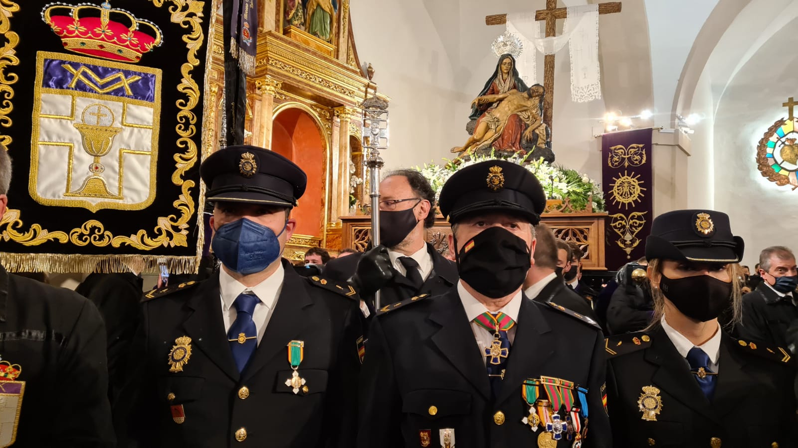 Los hermanos de Angustias y Soledad, Dulce Nombre de Jesús Nazareno y Real de Minerva y Veracruz 