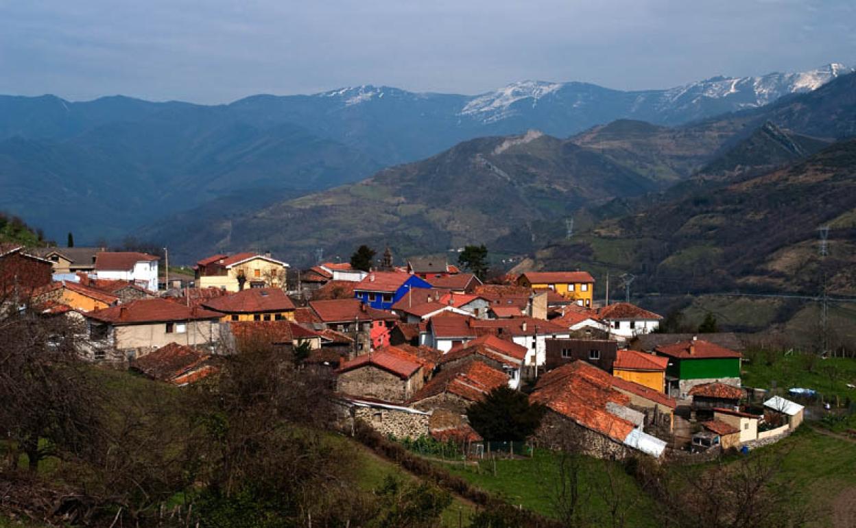 Imagen de archivo de una localidad en el medio rural.