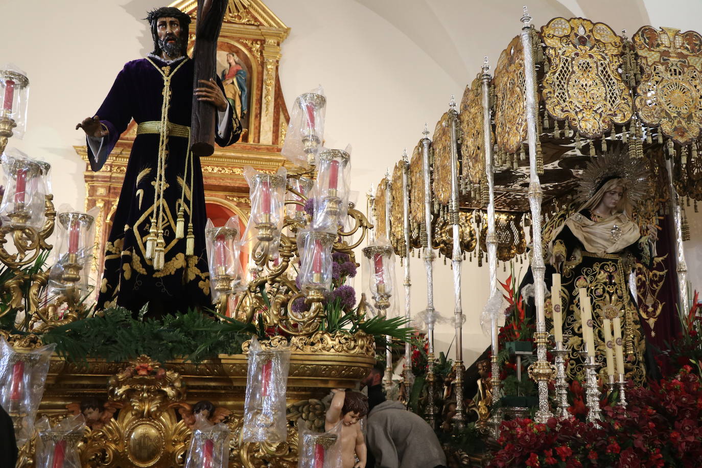 Fotos: El Nazareno prepara Los Pasos