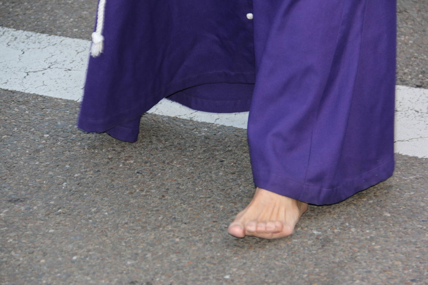 La Cofradía Santísimo Cristo de la Expiración y del Silencio ha puesto en la calle el recogimiento del Miércoles Santo. 