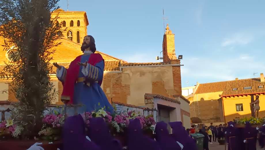 La procesión de la Oración en el Huerto es uno de los actos centrales de la Semana Santa facundina