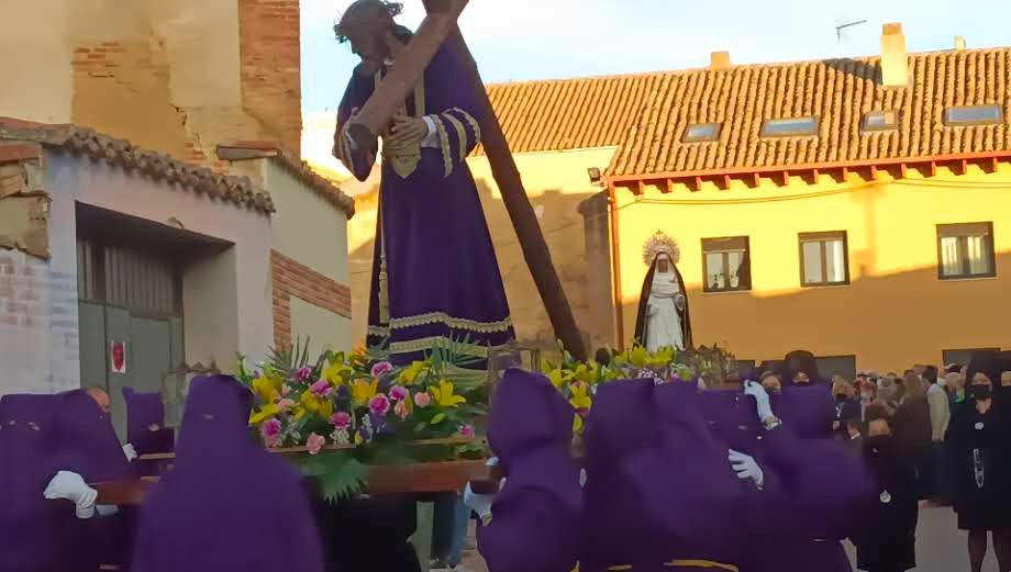 La procesión de la Oración en el Huerto es uno de los actos centrales de la Semana Santa facundina