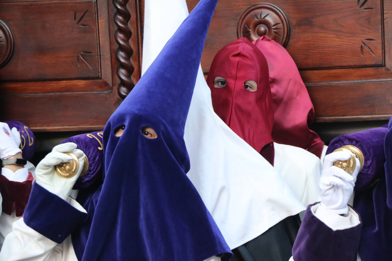 Procesión de La Soledad, dentro de la Cofradía de Jesús Divino Obrero. 