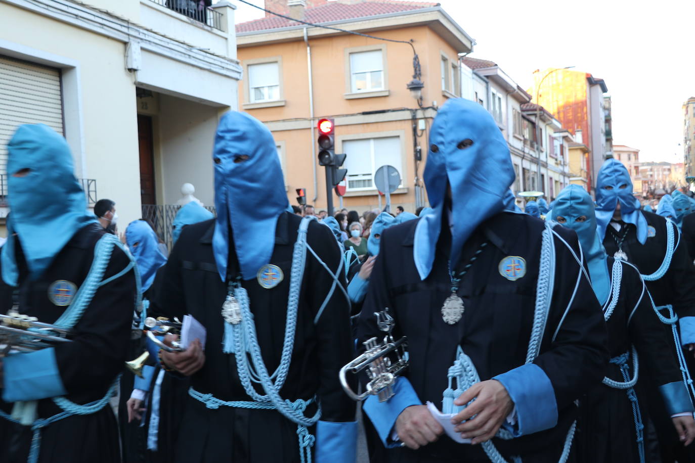 Procesión de La Soledad, dentro de la Cofradía de Jesús Divino Obrero. 